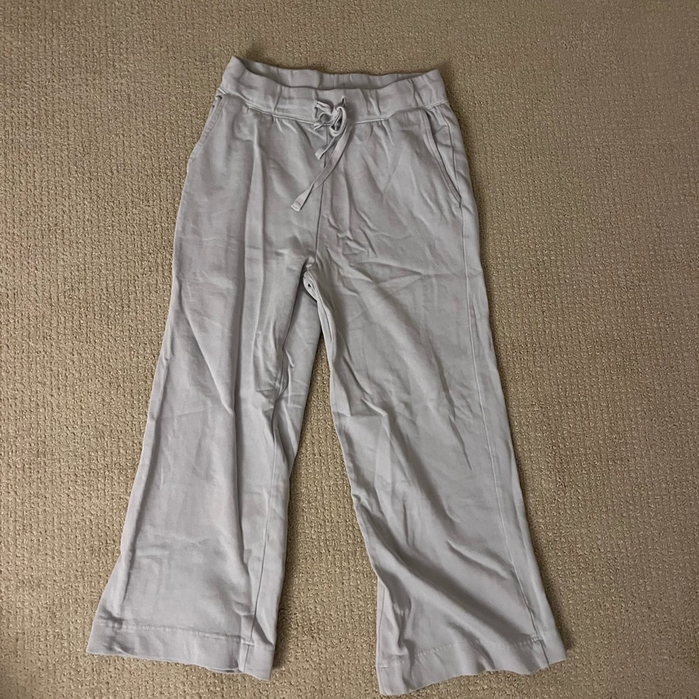 Light blue sweatpants